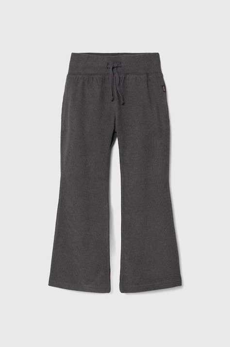 Abercrombie & Fitch pantaloni de trening pentru copii culoarea gri, neted