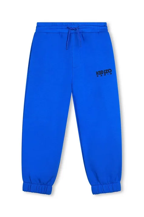 Kenzo Kids pantaloni de trening pentru copii neted