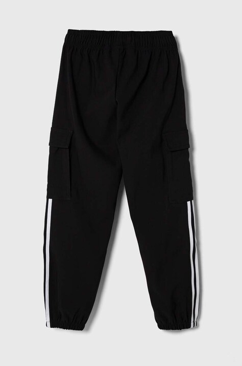 Дитячі штани adidas Originals — AW23-SPK03K, чорний — фото 3