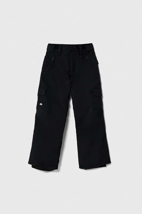 Quiksilver spodnie narciarskie dziecięce PORTER YTH PT SNPT kolor czarny