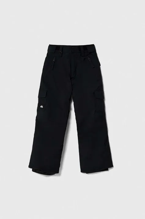 Παιδικό παντελόνι σκι Quiksilver PORTER YTH PT SNPT χρώμα: μαύρο