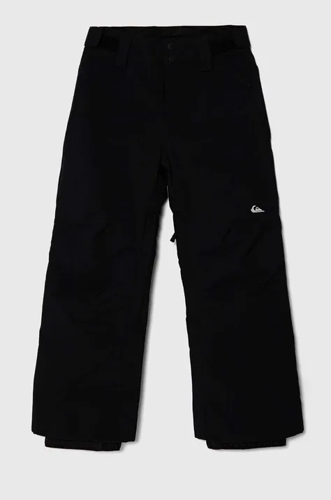 Dětské lyžařské kalhoty Quiksilver ESTATE YTH PT SNPT černá barva