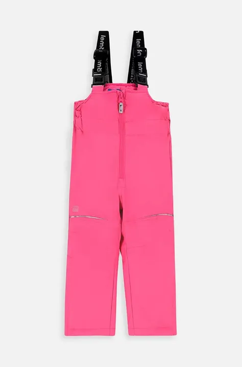Lemon Explore spodnie narciarskie dziecięce kolor różowy