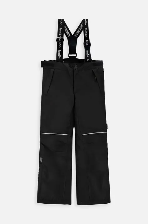 Dětské lyžařské kalhoty Lemon Explore černá barva