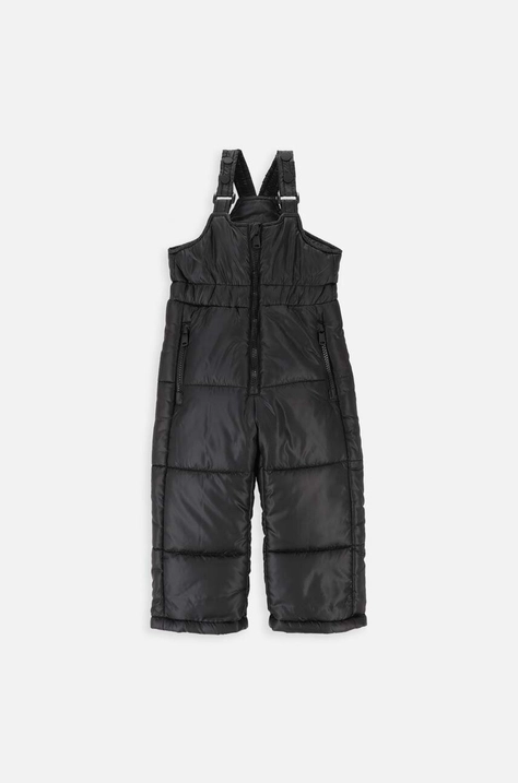 Βρεφικό παντελόνι Coccodrillo ZC3119201OBN OUTERWEAR BOY NEWBORN χρώμα: μαύρο