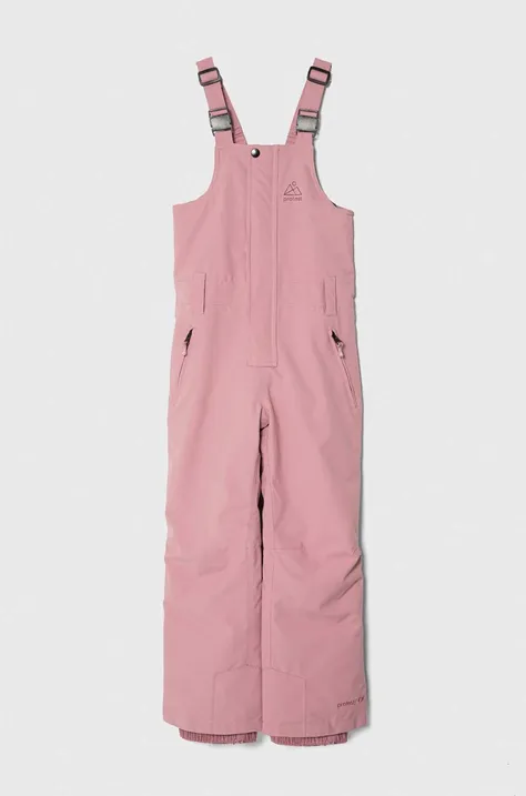 Παιδικό παντελόνι σκι Protest PRTCRANE JR χρώμα: ροζ