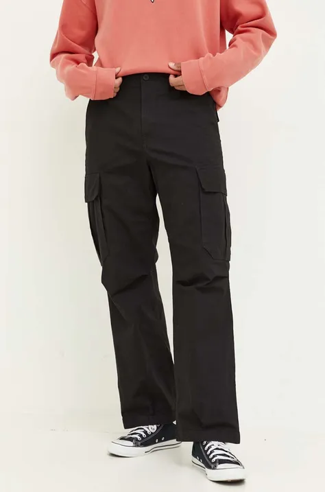 Tommy Jeans spodnie męskie kolor czarny proste