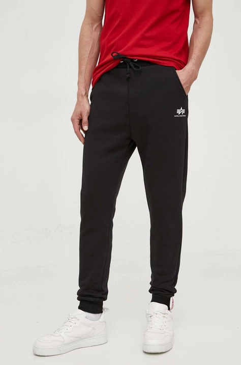 Alpha Industries joggers black color