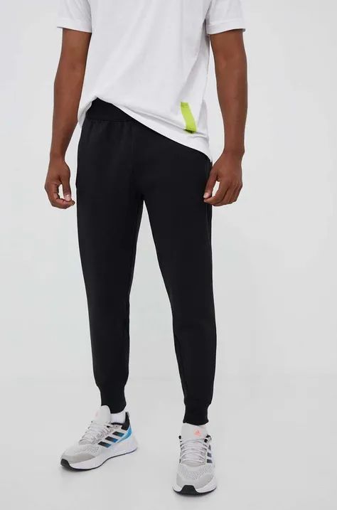 Tepláky adidas Z.N.E čierna farba, jednofarebné