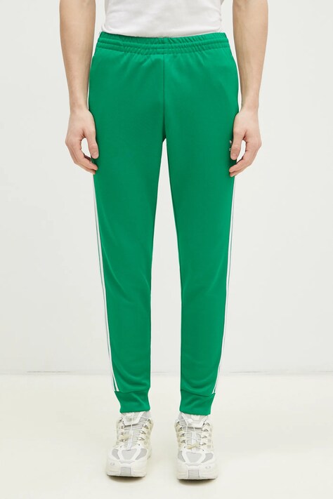 Tepláky adidas Originals Adicolor Classics SST zelená barva, s aplikací, IK3515