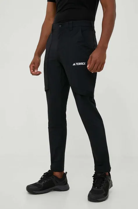 Παντελόνι εξωτερικού χώρου adidas TERREX Xperior χρώμα: μαύρο