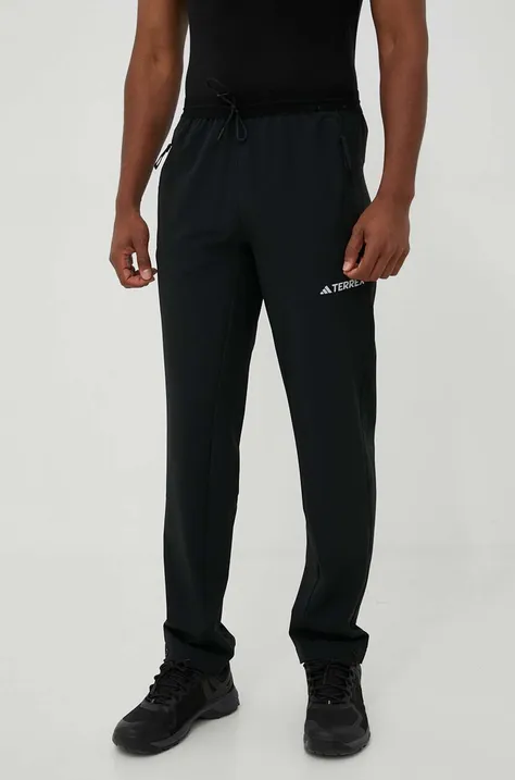 adidas TERREX pantaloni de exterior Liteflex culoarea negru