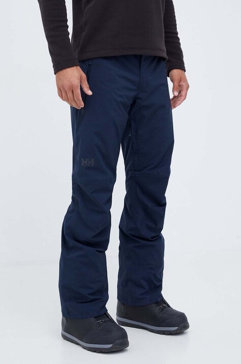 Helly Hansen pantaloni de schi Legendary culoarea albastru marin