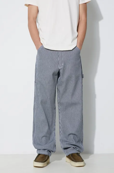 Stan Ray cotton trousers blue color