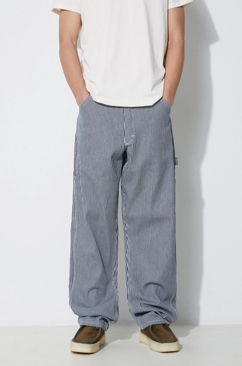 Stan Ray pantaloni in cotone colore blu