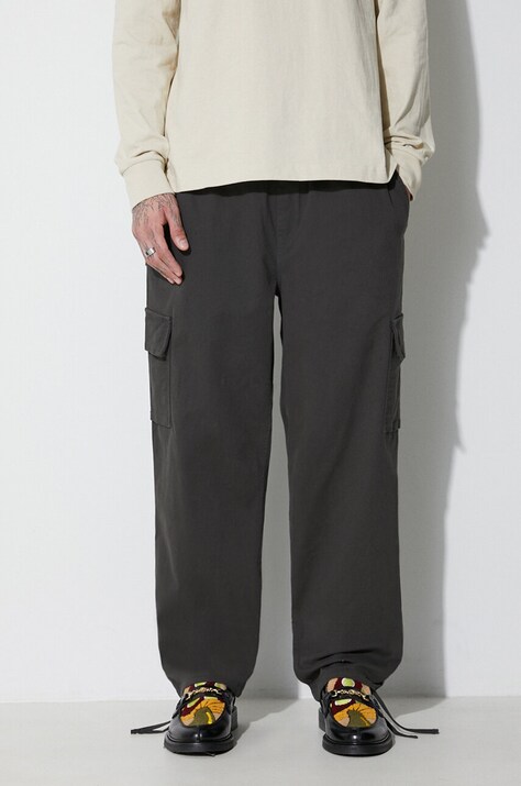 Taikan pantaloni Cargo Pant bărbați, culoarea verde, cu fit cargo TP0001.CHA