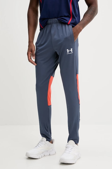 Under Armour spodnie treningowe Challenger kolor szary gładkie 1379587
