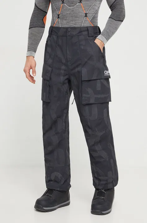 Colourwear spodnie Mountain Cargo kolor czarny