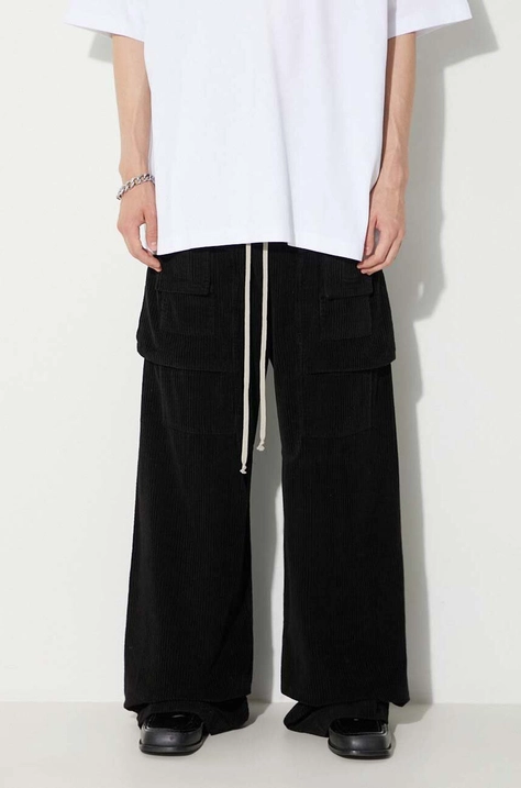 Rick Owens pantaloni in velluto a coste