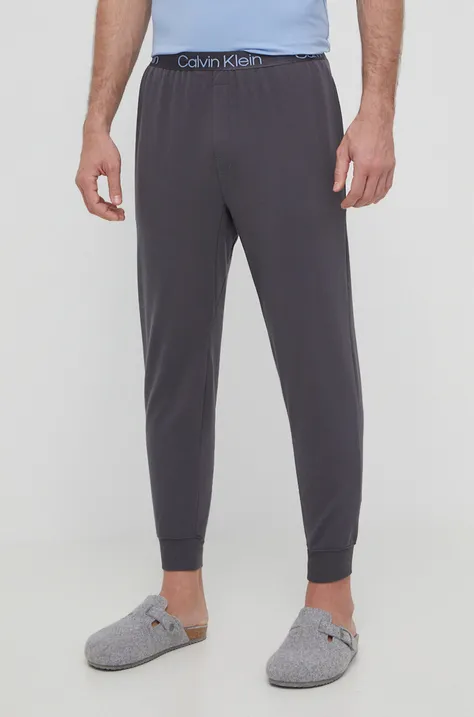 Calvin Klein Underwear pantaloni de lounge culoarea gri, uni 000NM2175E