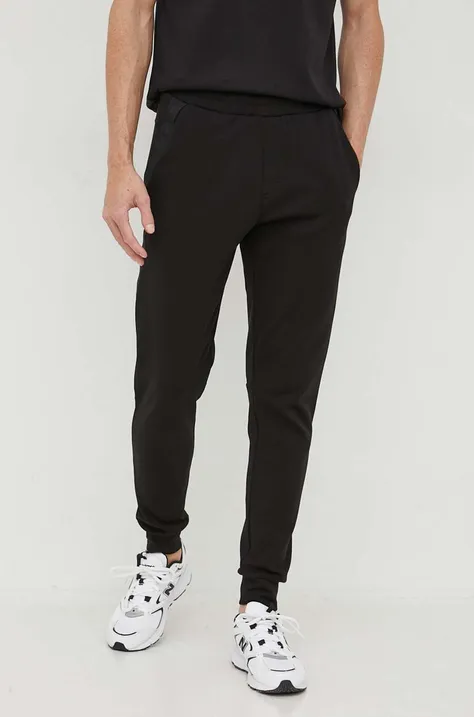 Спортен панталон Calvin Klein в черно с изчистен дизайн
