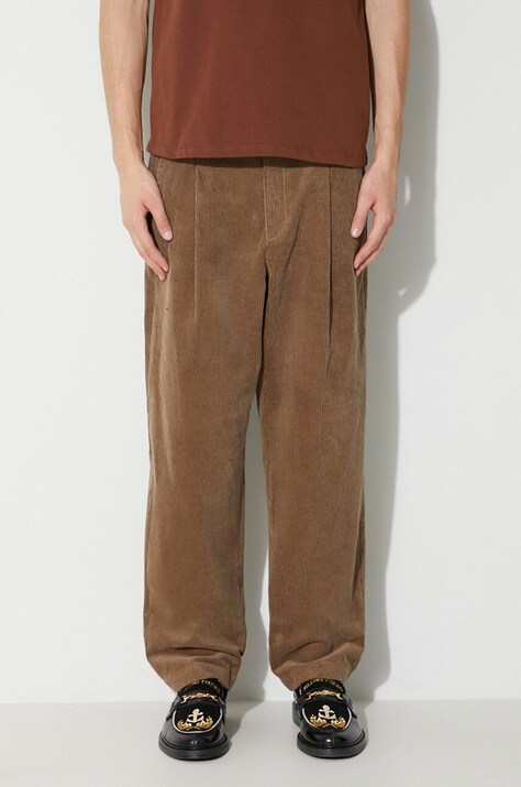 A.P.C. pantaloni in velluto a coste