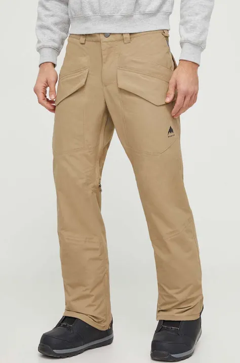 Burton spodnie Covert 2.0 Insulated kolor beżowy