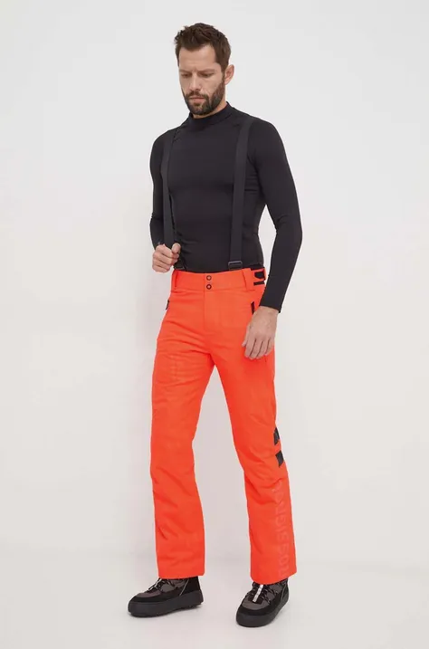 Smučarske hlače Rossignol Hero Course oranžna barva