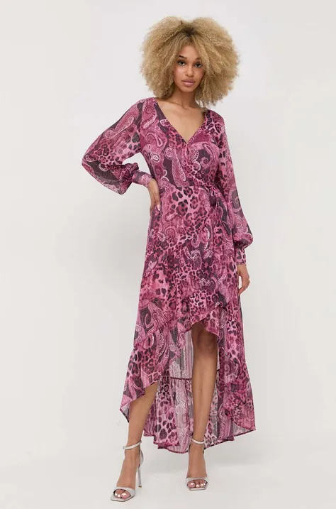 Сукня Guess колір фіолетовий maxi пряма