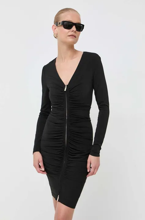 Marciano Guess rochie culoarea negru, mini, mulata