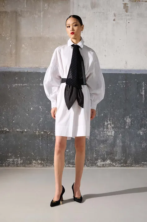 Βαμβακερό φόρεμα Karl Lagerfeld x Ultimate ikon
