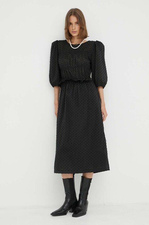 Сукня 2NDDAY — AW23-SUD0KC, чорний — фото 3