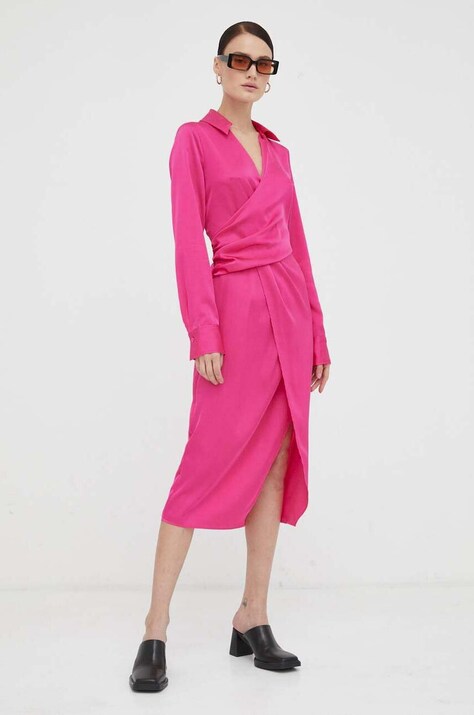 Сукня 2NDDAY — AW23-SUD0KD, рожевий — фото 2