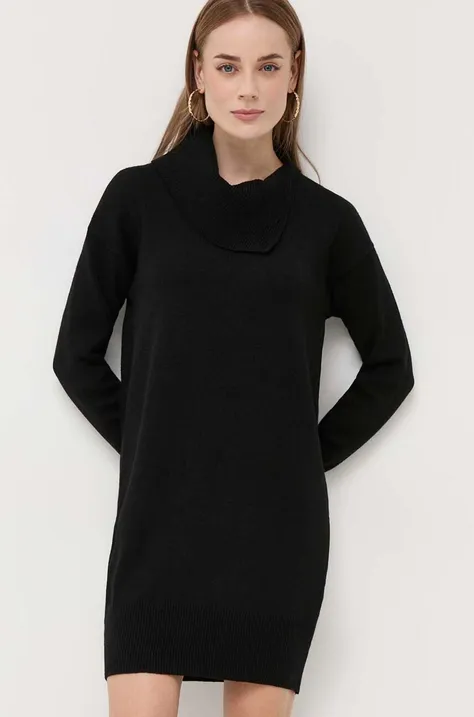 Haljina Liu Jo boja: crna, mini, oversize