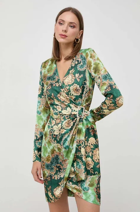 Φόρεμα Marciano Guess χρώμα: πράσινο
