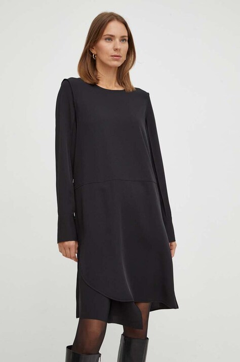 Tiger Of Sweden rochie culoarea negru, mini, dreaptă