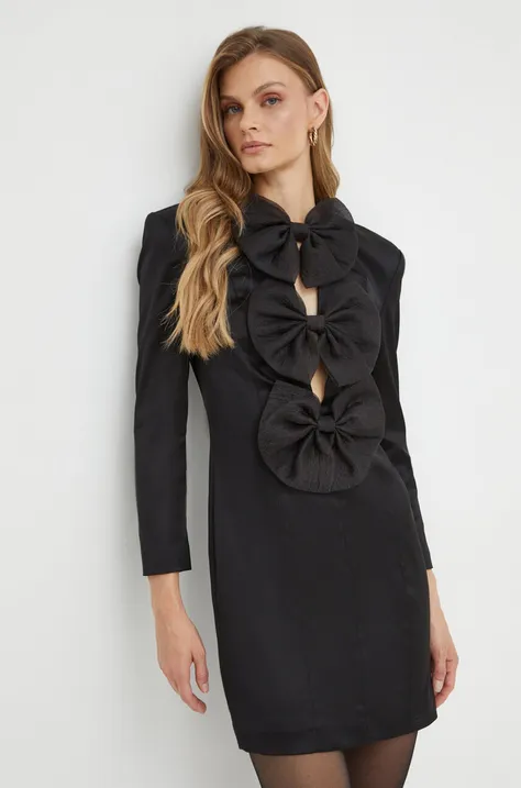 Сукня Karl Lagerfeld колір чорний mini облягаюча