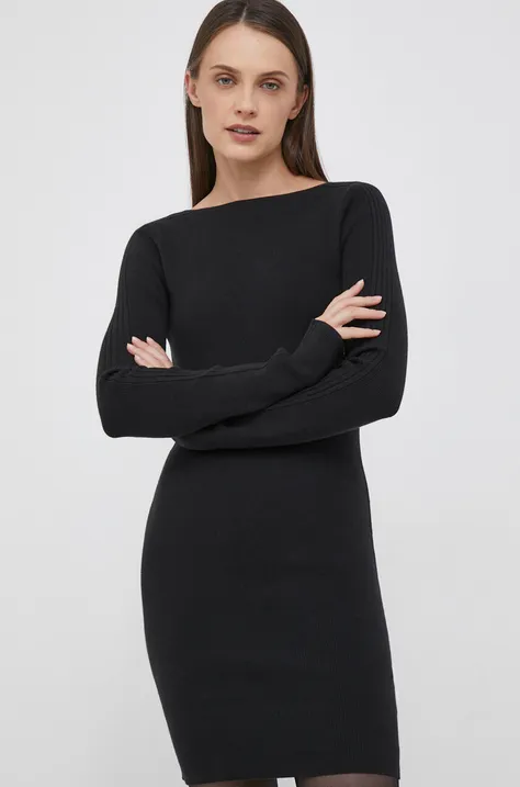 Платье Calvin Klein Jeans цвет чёрный mini облегающее