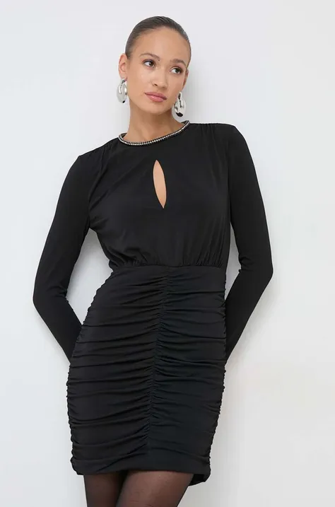 Платье Morgan цвет чёрный mini облегающее