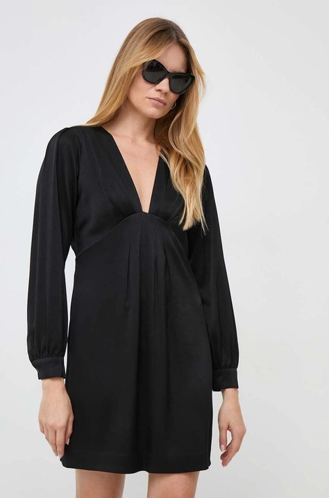 MICHAEL Michael Kors rochie culoarea negru, mini, mulata