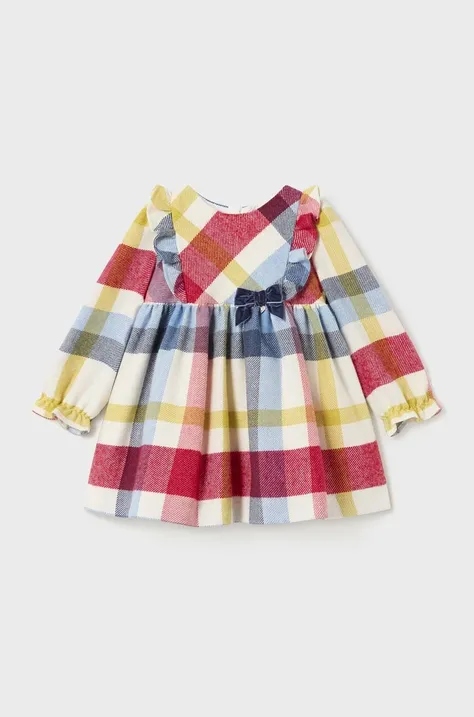 Šaty pre bábätká Mayoral mini, áčkový strih