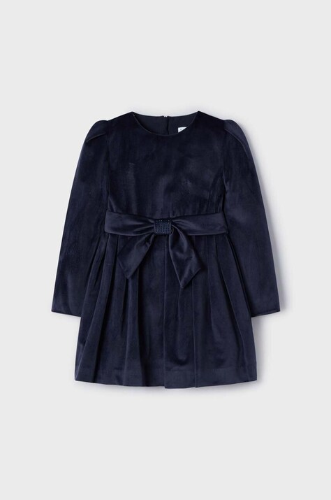 Дитяча сукня Mayoral колір синій mini розкльошена