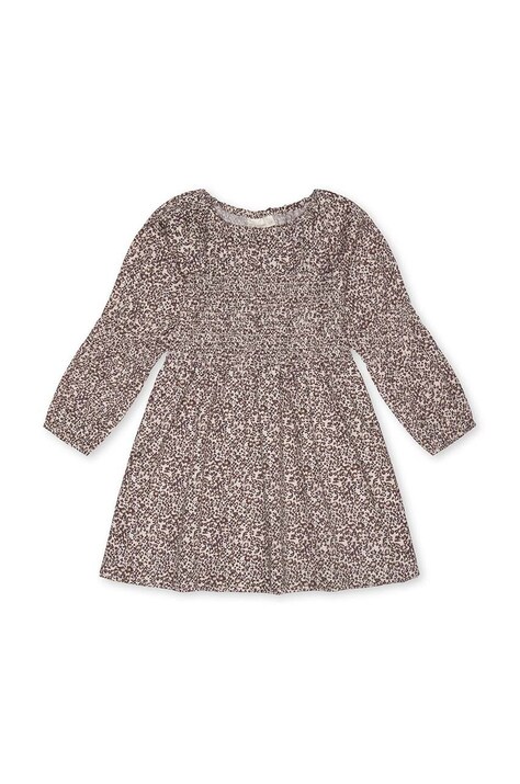 Детска памучна рокля That's mine 024628 Brianna Dress в кафяво