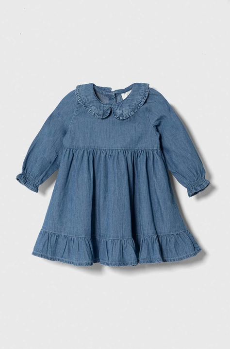 zippy rochie din denim pentru bebeluși mini, evazati