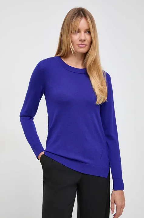 Вовняний светр BOSS жіночий легкий