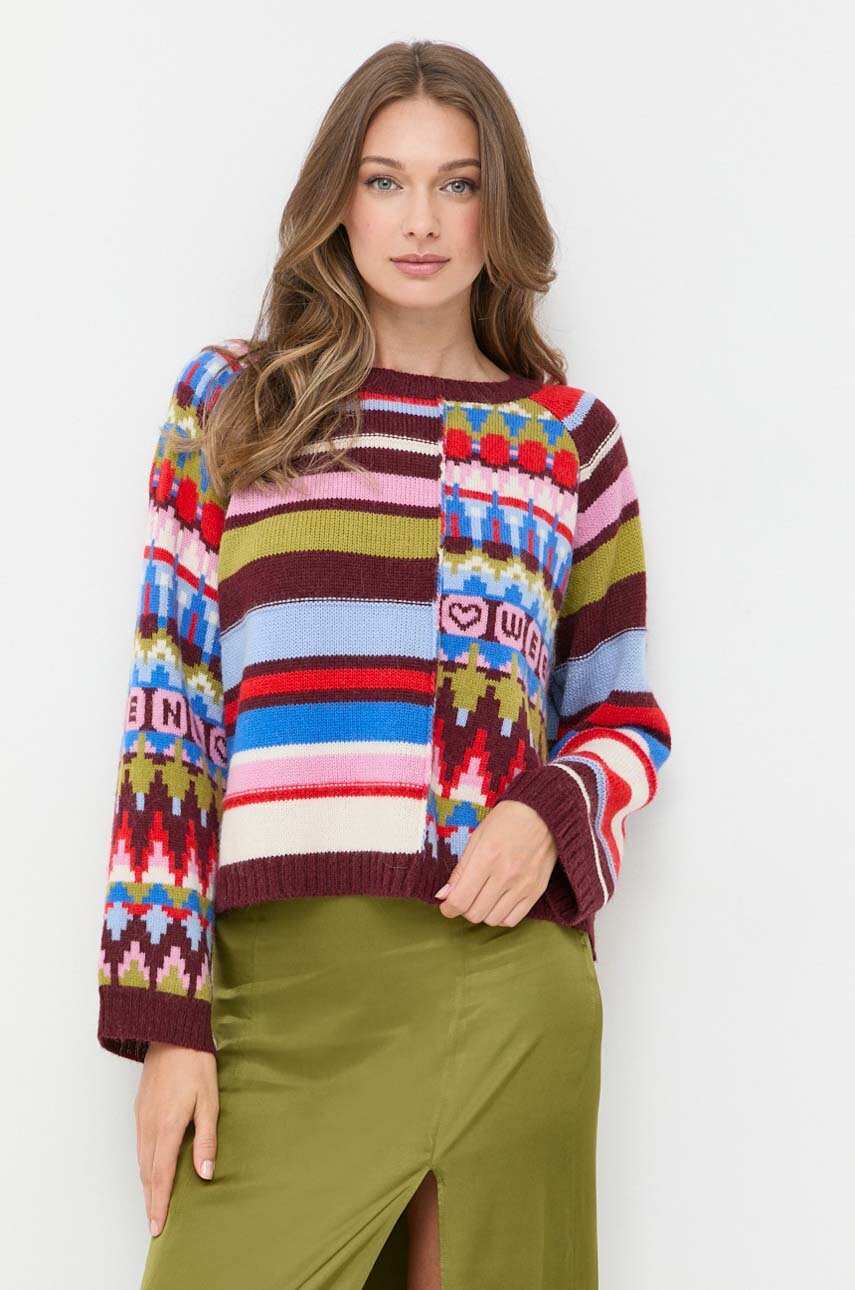 Pulover s primesjo volne Weekend Max Mara ženski
