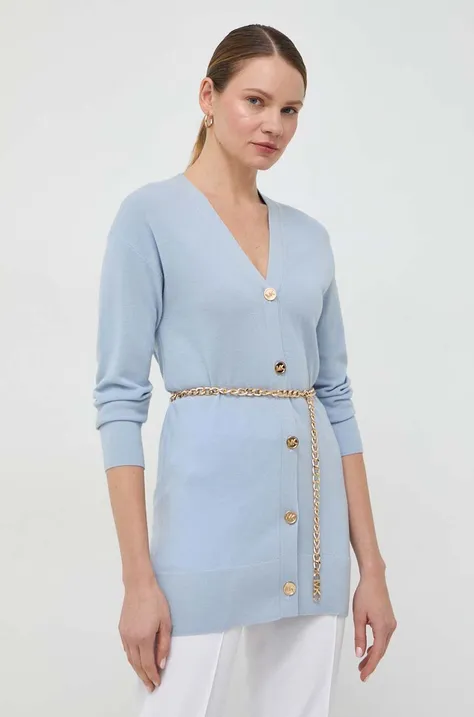 MICHAEL Michael Kors cardigan in lana colore blu