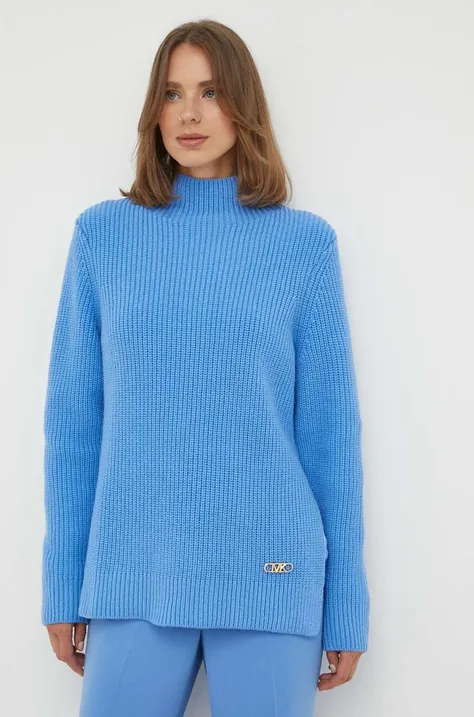 MICHAEL Michael Kors pulover de lana femei, călduros, cu turtleneck