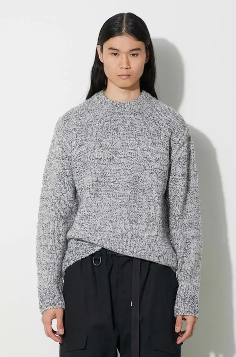 Вовняний светр Samsoe Samsoe жіночий колір сірий теплий