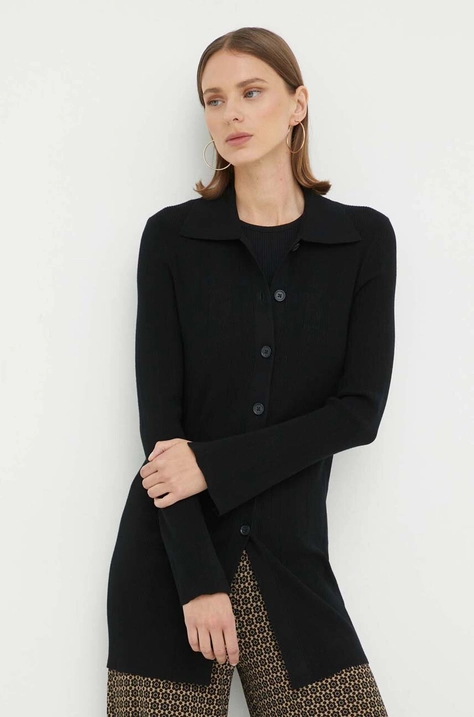 Marc O'Polo cardigan femei, culoarea negru, light